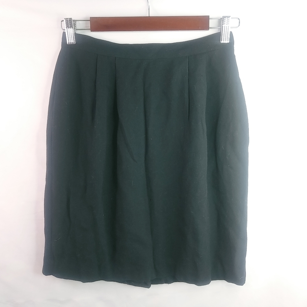 Calvin Klein 10 26 Black Lined Pencil Skirt Funeral